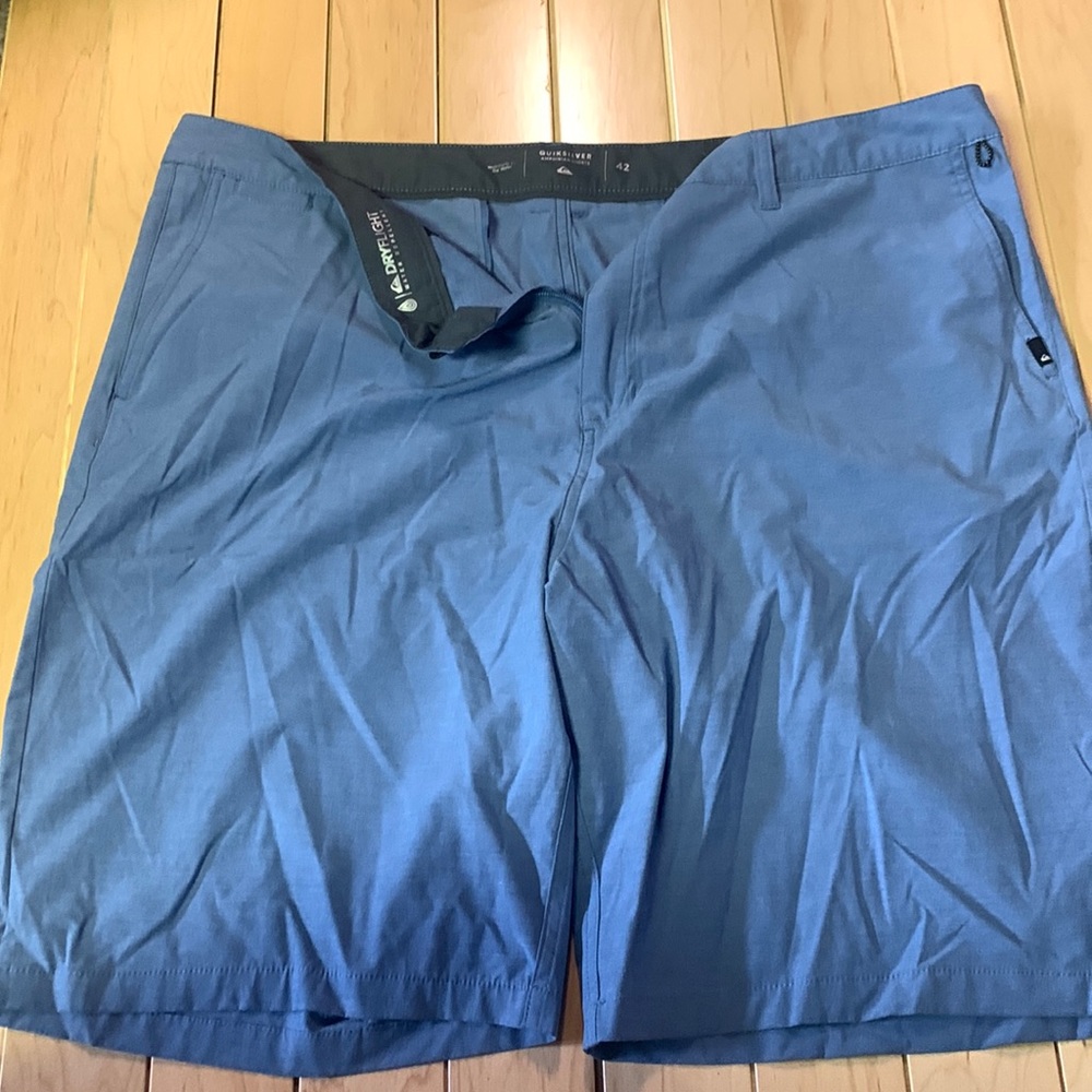 Mens lite blue amphibian quicksilver short 42